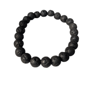 Lava Bracelet for Women Men's Gifts - Protection Healing Crystal Bracelet - 8mm Gemstone Beaded Adjustable